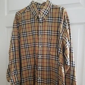 Men's Classic Burberry Dress Shirt